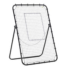 Soozier Volleyball Rebounder Net-Metal frame stays in shape, whilst the ball rebounds of the net
