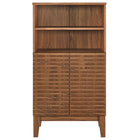 Modway Render Freestanding Bathroom Storage Cabinet - Walnut-Assembly Required