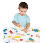 JOVI Plastilina Modeling Clay Baby School Set - 20 Bars/9 Stamps-7