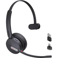 Yealink BH70 Mono USB-C/USB-A Bluetooth Headset - UC-3-mic beamforming noise cancellation technology
