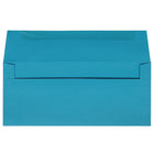 JAM Paper #10 Business Envelopes, 4 1/8 x 9.5, Brite Hue Blue Recycled, 100 Pack (15861g)-Size: #10 (4-1/8" x 9-1/2")