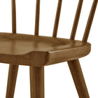 Modway Sutter Wood Dining Side Chair - Walnut - 2 Pack-10
