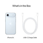 Apple iPhone Air - 512 GB - Sky Blue - Bell and Virgin Plus-Built For Apple Intelligence - Personal, private, powerful. Write, express yourself, and get things done effortlessly
