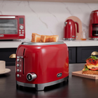 Salton NuRetro Digital 2 Slice Toaster - Space Cherry-8
