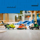 LEGO City Great Vehicles Airplane, Service Truck & Hovercraft Remix-Kids can mix and match the models to invent search and rescue vehicle combos