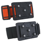 SureWerx K1 Mid-Sole Low Profile Ice Cleats - One Size - Orange/Black-Strategically placed ice-penetrating spikes provide maximum traction on ice and snow