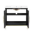 Modway Awaken 36" Bathroom Vanity - White/Black-Assembly Required