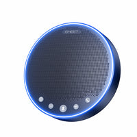 EMEET OfficeCore M3 Battery-Powered USB/Bluetooth Speakerphone-4 omni-directional mics, 360° × 5m voice pickup & voice positioning