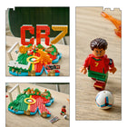 LEGO Editions Sports Soccer Highlights - Cristiano Ronaldo-The set includes a Cristiano Ronaldo minifigure and a collectible plaque