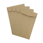 JAM Paper 6 x 9 Open End Catalogue Premium Envelopes, Brown Kraft Paper Bag, 250 Pack-Gum