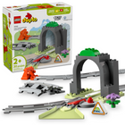 LEGO DUPLO Town Train Tunnel & Tracks Expansion Building Block Set-The tunnel measures over 7.5 in. (20 cm) high and 6.5 in. (16 cm) wide