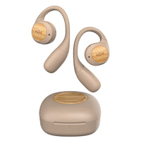 House Of Marley Liberate Open-ear True Wireless Earbuds - Cream-Tune into your surroundings while listening with open ear technology