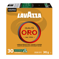 Keurig Lavazza Qualità Oro K-Cup Pods - Medium Roast - 30 Count-Taste: Lavazza Qualita Oro is smooth and aromatic with fruity notes