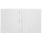 Staples 3-Prong Fastener Poly Report Cover - Clear-Sheet Capacity: 80