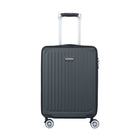 Samsonite Way-Lite 21.5" Hardside Carry-on Luggage - Spinner - Charcoal-Multi-stage pull handle allows you to customize the height for a more comfortable experience