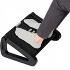 ShoppingAll Under Desk Footrest with Massage Roller and 6-Level Angle Adjustment - Black-6