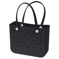 Merangue Medium EVA Portable Storage Tote - Black-Spacious & lightweight – medium size (36 × 30 × 13 cm) with ample storage space