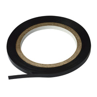 Cosco Artist Tape - 0.13" x 324" - Black Gloss-This black gloss artist tape is ideal for creating clean, sharp lines on project boards, whiteboards, and other surfaces