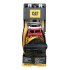 CAT 15' Ratchet Tie Down with Rubber-Coated Hooks-Unmatched Strength for Heavy Loads: The ratchet tie down delivers a powerful 1,667-pound working strength and an incredible 5,000-pound breaking strength, ensuring your cargo is securely fastened even during the most demanding tasks