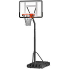 Soozier Basketball Hoop Outdoor-This adjustable basketball hoop lets you select heights to accommodate skill levels and ages
