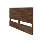 Nexera Panel Headboard - Queen Size - Truffle-Perfectly matches any queen size beds from Nexera and can be paired with Nexera Extension Panels (sold separately)