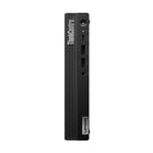 Lenovo ThinkCentre M70q Gen5 Tiny Desktop Computer - Intel i5-14400T - 256 GB SSD - 16 GB RAM - Windows 11 Pro - Black-High-performing business desktop that fits anywhere, even horizontally positioned