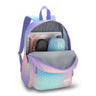 Roots Recycled Backpack - 22.5L  - Multi Ombre-Dimensions: 11.75" x 4.75" x 16" / 30 x 12 x 40.5 cm