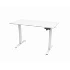Uplite Electric Sit Stand Desk Frame - White-ELECTRIC EASY ONE TOUCH SYSTEM - the high-quality engine and strong desk base provides powerful and smooth height adjustment.