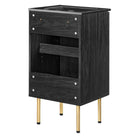 Modway Chaucer 18" Bathroom Vanity - Black-Assembly Required