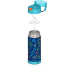 Thermos FUNtainer Vacuum Insulated Stainless Steel Water Bottle - 410mL - Robot Doodles-Not for hot liquids