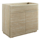 Modway Render 36" Faux Travertine Bathroom Vanity Cabinet - Travertine-Bathroom Vanity Cabinet