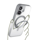TUFF8 iPhone 16 Plus Glide360 Rugged MagSafe Case-Camera Protection: Raised edges to protect the camera.