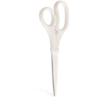 JAM Paper Heavy Duty Multi-Purpose Precision Scissors - 8" - White-All-Purpose Straight Blade Scissors | Colour: Clean White
