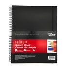 Hilroy Studio Pro Poly Sketchbook - 12" H x 9" W-Durable poly covers