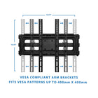 Mount-It! Tilt Swivel TV Wall Mount 32"- 55" LCD LED Plasma TV (MI-3990)-8