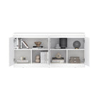 Manhattan Comfort Griffin 62" Modern 4-Door Sideboard - White-10