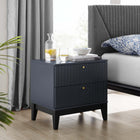 Modway Dakota Nightstand - Blue-MDF and Rubberwood Construction