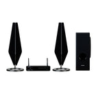 Sharp HT-SPW135 2.1-Channel Home Cinema Soundbar with Wireless Subwoofer and Ambient Lighting-Total Output Power : RMS 150W