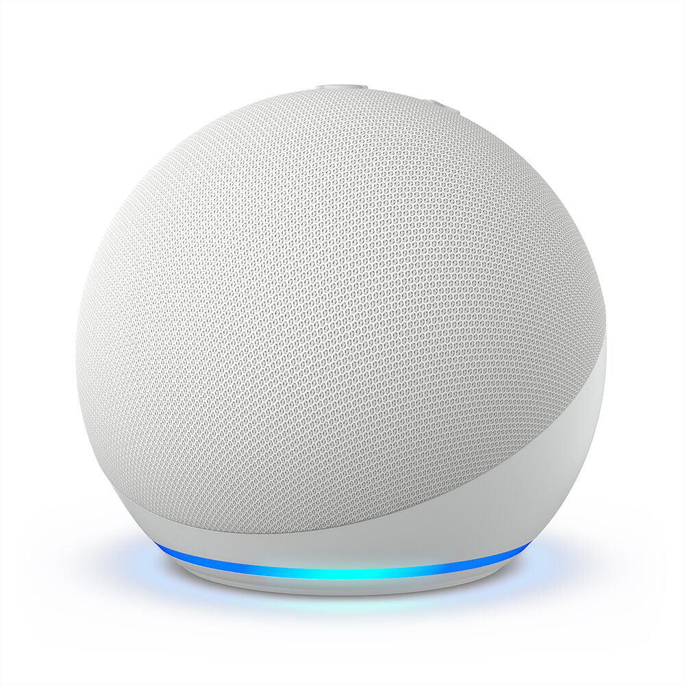 Amazon Echo Dot 5th Gen. Smart Speaker - Glacier White | staples.ca