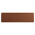 Modway Sparta Weave Wall-Mount Vegan Leather King Headboard - Walnut Brown-Wall-Mount Design