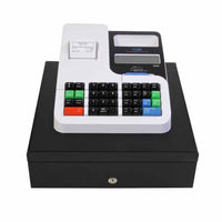 Royal Electronic - 89214G Cash Register - 410DX Cash Management System-9 Digit LCD clerk display