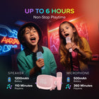 myFirst Voice 2 Kids Karaoke Machine - Pink-Comes with voice - changing capabilities for endless fun and creativity, perfect for mimicking characters and adding magic to every moment.