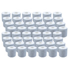 Globe Commercial TT100 Standard Toilet Tissue - 1 Ply - White - 1000 Sheets/Pack - 48 Pack-Fits universal dispensers