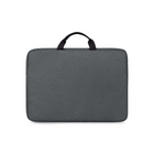 Bugatti Commuter Series Laptop Sleeve - 16" - Grey-PU label with Bugatti branding