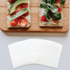 JAM Paper Small Beverage Napkins - 5" x 5" - White - 48 Packs of 50-Size: 5 x 5 inches (Cocktail Size)