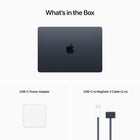 Apple MacBook Air 13" - M2 - 256GB SSD - 8GB Unified Memory - Midnight-macOS Monterey operating system