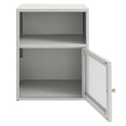 Modway Covelo Wall Mount Nightstand - Light Grey-8