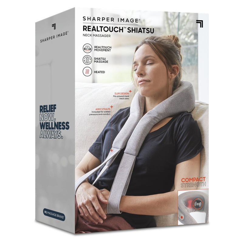 Sharper Image RealTouch Shiatsu Neck Massager | staples.ca