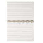 Gry Mattr Spiral Notebook - 8-1/2" x 11" - Lined - 80 Sheets - Tan-4