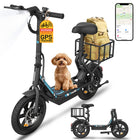 Gyrocopters Zeno 2.0 Electric Scooter for Adults & Teens - Speed 32 kmph - Range 40 km - APP - Black-The Gyrocopters Zeno 2.0 is more than just a scooter. it’s a fully-integrated travel solution for the modern Canadian lifestyle. 